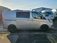 USED 2021 21 FORD TRANSIT CUSTOM 2.0 320 EcoBlue Limited Crew Van Double Cab 5dr Diesel Manual L1 H1 Euro 6 (s/s) (130 ps) 