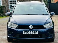 USED 2017 66 VOLKSWAGEN GOLF SV 1.4 TSI BlueMotion Tech SE MPV 5dr Petrol DSG Euro 6 (s/s) (125 ps) LOW MILES+AIRCON+SENSORS+ULEZ