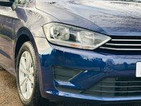 USED 2017 66 VOLKSWAGEN GOLF SV 1.4 TSI BlueMotion Tech SE MPV 5dr Petrol DSG Euro 6 (s/s) (125 ps) LOW MILES+AIRCON+SENSORS+ULEZ