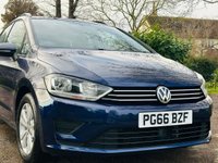 USED 2017 66 VOLKSWAGEN GOLF SV 1.4 TSI BlueMotion Tech SE MPV 5dr Petrol DSG Euro 6 (s/s) (125 ps) LOW MILES+AIRCON+SENSORS+ULEZ