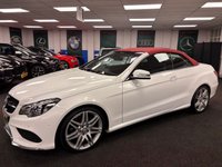 USED 2016 16 MERCEDES-BENZ E-CLASS 2.1 E220d AMG Line Edition (Premium) Cabriolet 2dr Diesel G-Tronic+ Euro 6 (s/s) (177 ps) UK DELIVERY FLAT FEE &pound;250 (SUBJECT TO DEAL) *OVER 100 IMAGES ON OUR WEBSITE*BESPOKE FINANCE ARRANGED*PART EXCHANGE WELCOME*ALL VEHICLES HPI CLEAR