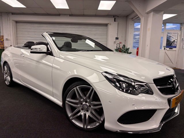 2016 16 Mercedes-Benz E-Class 2.1 E220d AMG Line Edition (Premium) Cabriolet 2dr Diesel G-Tronic+ Euro 6 (s/s) (177 ps)