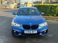 USED 2015 65 BMW 2 SERIES 2.0 218d M Sport Coupe 2dr Diesel Auto Euro 6 (s/s) (150 ps) ULEZ+SH+LTHR+NAV+HTDS+BT+PS