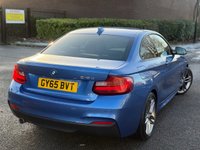 USED 2015 65 BMW 2 SERIES 2.0 218d M Sport Coupe 2dr Diesel Auto Euro 6 (s/s) (150 ps) ULEZ+SH+LTHR+NAV+HTDS+BT+PS