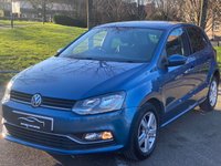 USED 2017 67 VOLKSWAGEN POLO 1.0 Match Edition Hatchback 5dr Petrol Manual Euro 6 (s/s) (60 ps) LOW MILEAGE