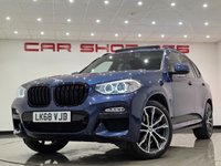 USED 2018 68 BMW X3 2.0 20d M Sport SUV 5dr Diesel Auto xDrive Euro 6 (s/s) (190 ps) 