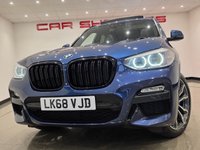 USED 2018 68 BMW X3 2.0 20d M Sport SUV 5dr Diesel Auto xDrive Euro 6 (s/s) (190 ps) 