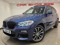USED 2018 68 BMW X3 2.0 20d M Sport SUV 5dr Diesel Auto xDrive Euro 6 (s/s) (190 ps) 