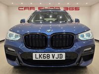USED 2018 68 BMW X3 2.0 20d M Sport SUV 5dr Diesel Auto xDrive Euro 6 (s/s) (190 ps) 