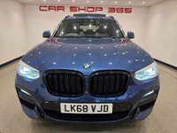USED 2018 68 BMW X3 2.0 20d M Sport SUV 5dr Diesel Auto xDrive Euro 6 (s/s) (190 ps) 