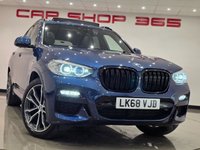 USED 2018 68 BMW X3 2.0 20d M Sport SUV 5dr Diesel Auto xDrive Euro 6 (s/s) (190 ps) 