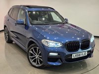 USED 2018 68 BMW X3 2.0 20d M Sport SUV 5dr Diesel Auto xDrive Euro 6 (s/s) (190 ps) 