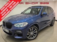 USED 2018 68 BMW X3 2.0 20d M Sport SUV 5dr Diesel Auto xDrive Euro 6 (s/s) (190 ps) 