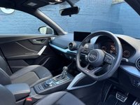USED 2019 68 AUDI Q2 2.0 TFSI 40 S line SUV 5dr Petrol S Tronic quattro Euro 6 (s/s) (190 ps) Climate control A/C, Part leather S-Line embossed seats, Satellite navigation, Powered tailgate, Rear Camera, Cruise control, Apple Carplay, Android Auto, Bluetooth, Voice control, USB input, Paddleshift gears, Dynamic drive modes, Heated wingmirrors, Rear tinted windows, LED daytime running lights, Front & Rear parking sensors, Auto xenon headlights, Auto Wipers, 18" Alloy wheels.