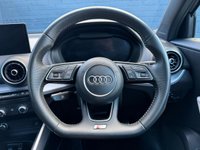 USED 2019 68 AUDI Q2 2.0 TFSI 40 S line SUV 5dr Petrol S Tronic quattro Euro 6 (s/s) (190 ps) Climate control A/C, Part leather S-Line embossed seats, Satellite navigation, Powered tailgate, Rear Camera, Cruise control, Apple Carplay, Android Auto, Bluetooth, Voice control, USB input, Paddleshift gears, Dynamic drive modes, Heated wingmirrors, Rear tinted windows, LED daytime running lights, Front & Rear parking sensors, Auto xenon headlights, Auto Wipers, 18" Alloy wheels.