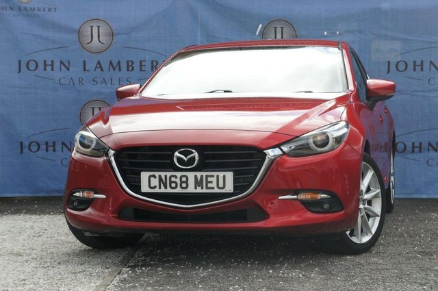 2018 68 Mazda Mazda3 2.0 SKYACTIV-G Sport Nav Hatchback 5dr Petrol Manual Euro 6 (s/s) (121 ps)
