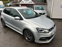 USED 2016 16 VOLKSWAGEN POLO 1.0 TSI BlueMotion Tech R-Line Hatchback 5dr Petrol Manual Euro 6 (s/s) (110 bhp) 1.0 R-LINE ONE LADY OWNER FROM NEW ONLY 23,000 MILES