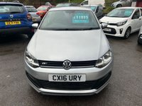 USED 2016 16 VOLKSWAGEN POLO 1.0 TSI BlueMotion Tech R-Line Hatchback 5dr Petrol Manual Euro 6 (s/s) (110 bhp) 1.0 R-LINE ONE LADY OWNER FROM NEW ONLY 23,000 MILES