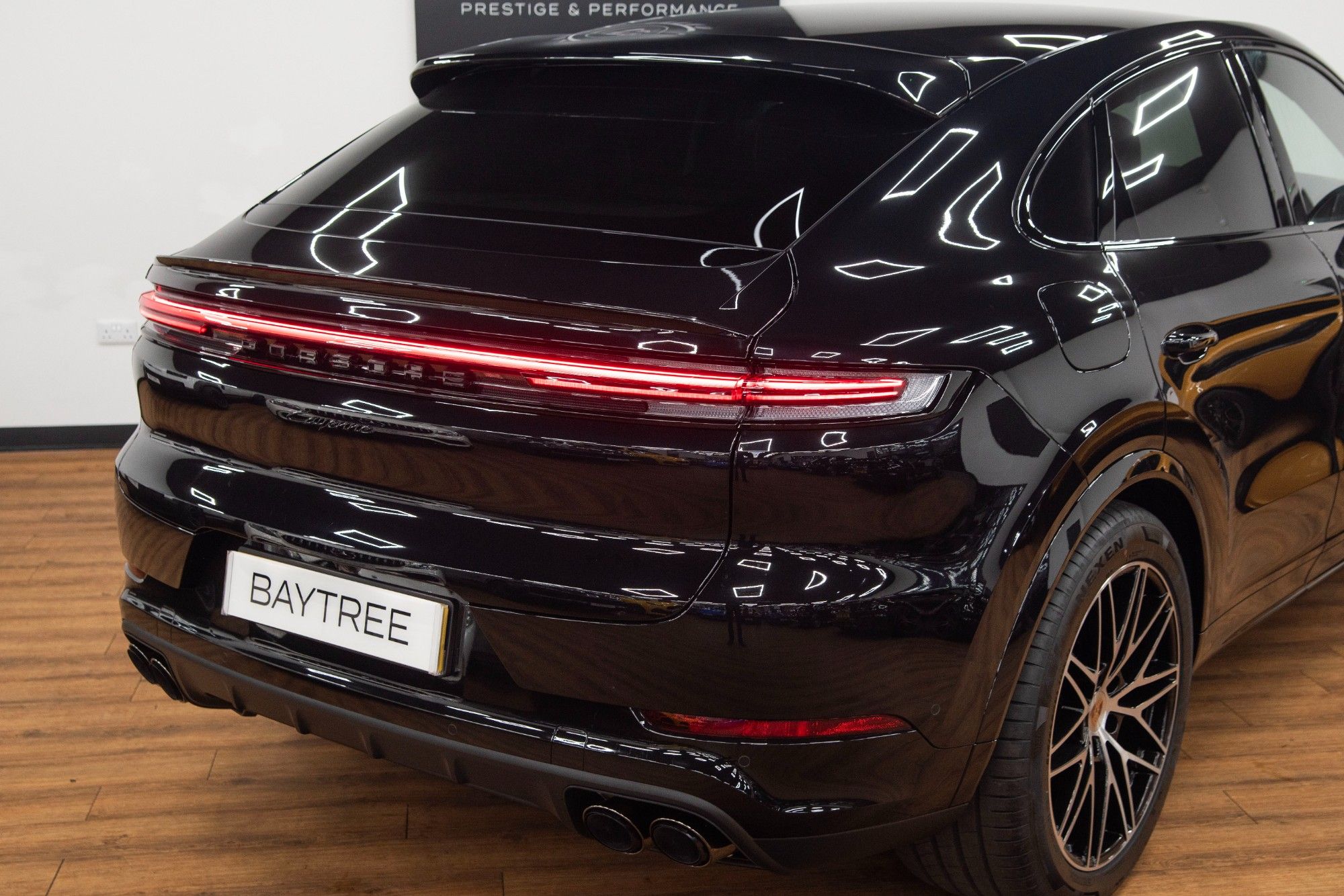 USED 2025 75 PORSCHE CAYENNE 3.0 V6 E-Hybrid 25.9kWh Black Edition Coupe  