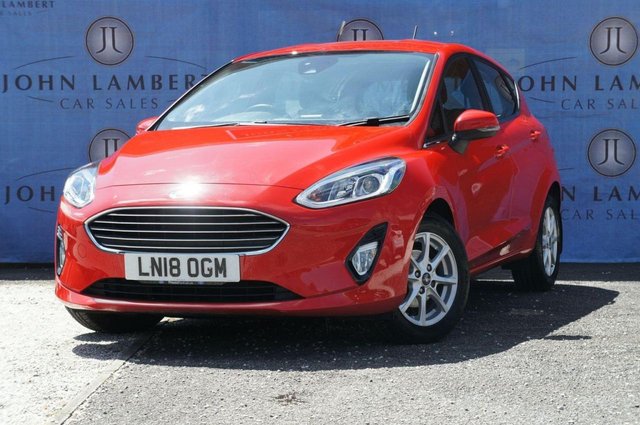 2018 18 Ford Fiesta 1.1 Ti-VCT Zetec Hatchback 5dr Petrol Manual Euro 6 (s/s) (85 ps)