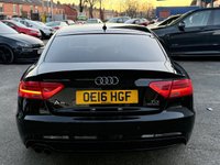 USED 2016 16 AUDI A5 3.0 TDI V6 Black Edition Plus Sportback 5dr Diesel S Tronic quattro Euro 6 (s/s) (245 ps) BANG & OLUFSEN SOUND SYSTEM, 2 KEYS