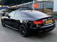 USED 2016 16 AUDI A5 3.0 TDI V6 Black Edition Plus Sportback 5dr Diesel S Tronic quattro Euro 6 (s/s) (245 ps) BANG & OLUFSEN SOUND SYSTEM, 2 KEYS