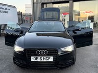 USED 2016 16 AUDI A5 3.0 TDI V6 Black Edition Plus Sportback 5dr Diesel S Tronic quattro Euro 6 (s/s) (245 ps) BANG & OLUFSEN SOUND SYSTEM, 2 KEYS