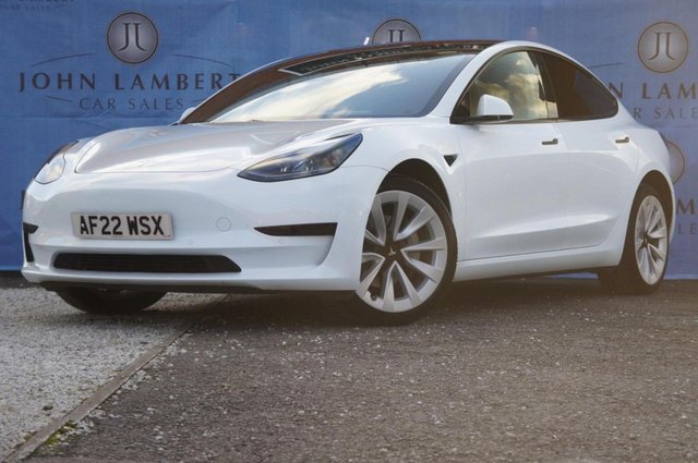 2022 22 Tesla Model 3 Standard Range Plus Saloon 4dr Electric Auto RWD (241 bhp)