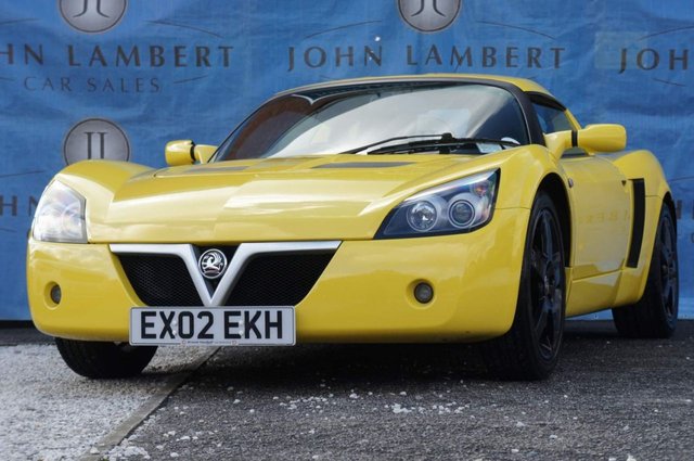 2002 02 Vauxhall Vx220 2.2i 16v Lightning Yellow Targa 2dr Petrol Manual (205 g/km, 145 bhp)