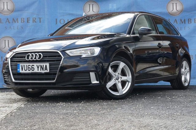 2016 66 Audi A3 1.4 TFSI CoD Sport Sportback 5dr Petrol S Tronic Euro 6 (s/s) (150 ps)