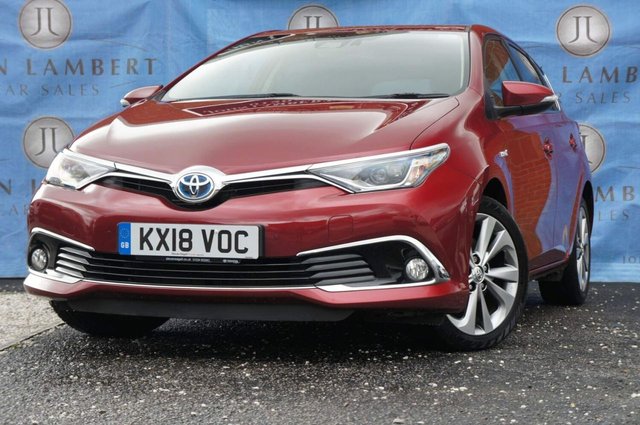 2018 18 Toyota Auris 1.8 VVT-h Excel Hatchback 5dr Petrol Hybrid CVT Euro 6 (s/s) (136 ps)