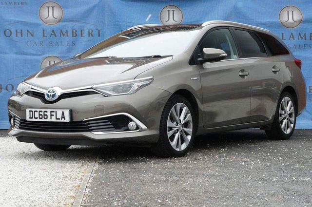 2016 66 Toyota Auris 1.8 VVT-h Excel Touring Sports 5dr Petrol Hybrid CVT Euro 6 (s/s) (Safety Sense) (136 ps)