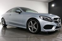 USED 2018 18 MERCEDES-BENZ C-CLASS 2.1 C220d AMG Line Coupe 2dr Diesel G-Tronic+ Euro 6 (s/s) (170 ps) SERVICE HISTORY I GREAT SPEC