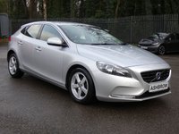 USED 2013 63 VOLVO V40 1.6 D2 SE 5d 115 S/S &pound;20 ROAD TAX (88 G/KM), GOOD SERVICE HISTORY, FULL BLACK LEATHER INTERIOR, REAR PARK ASSIST, CRUISE CONTROL & SPEED LIMITER, DAB RADIO, BLUETOOTH, POWER FOLDING MIRRORS, AUTOMATIC HEADLIGHTS, CLIMATE CONTROL A/C, MANUAL 6 SPEED, FRONT FOG LIGHTS, 5 SPOKE ALLOYS, SPACE SAVER SPARE, ISO FIX, ELECTRIC WINDOWS, LEATHER MFSW, TRIP COMPUTER WITH DIGITAL SPEEDO, TYRE PRESSSURE MONITOR, HEADLAMP WASHERS, ILLUMINATING VANITY MIRRORS, HEATED REAR WINDSCREEN, USB PORT, CD PLAYER, FRONT & REAR ARM RESTS