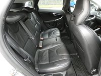 USED 2013 63 VOLVO V40 1.6 D2 SE 5d 115 S/S &pound;20 ROAD TAX (88 G/KM), GOOD SERVICE HISTORY, FULL BLACK LEATHER INTERIOR, REAR PARK ASSIST, CRUISE CONTROL & SPEED LIMITER, DAB RADIO, BLUETOOTH, POWER FOLDING MIRRORS, AUTOMATIC HEADLIGHTS, CLIMATE CONTROL A/C, MANUAL 6 SPEED, FRONT FOG LIGHTS, 5 SPOKE ALLOYS, SPACE SAVER SPARE, ISO FIX, ELECTRIC WINDOWS, LEATHER MFSW, TRIP COMPUTER WITH DIGITAL SPEEDO, TYRE PRESSSURE MONITOR, HEADLAMP WASHERS, ILLUMINATING VANITY MIRRORS, HEATED REAR WINDSCREEN, USB PORT, CD PLAYER, FRONT & REAR ARM RESTS