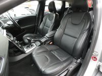 USED 2013 63 VOLVO V40 1.6 D2 SE 5d 115 S/S &pound;20 ROAD TAX (88 G/KM), GOOD SERVICE HISTORY, FULL BLACK LEATHER INTERIOR, REAR PARK ASSIST, CRUISE CONTROL & SPEED LIMITER, DAB RADIO, BLUETOOTH, POWER FOLDING MIRRORS, AUTOMATIC HEADLIGHTS, CLIMATE CONTROL A/C, MANUAL 6 SPEED, FRONT FOG LIGHTS, 5 SPOKE ALLOYS, SPACE SAVER SPARE, ISO FIX, ELECTRIC WINDOWS, LEATHER MFSW, TRIP COMPUTER WITH DIGITAL SPEEDO, TYRE PRESSSURE MONITOR, HEADLAMP WASHERS, ILLUMINATING VANITY MIRRORS, HEATED REAR WINDSCREEN, USB PORT, CD PLAYER, FRONT & REAR ARM RESTS