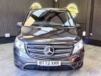 USED 2022 72 MERCEDES-BENZ VITO 2.0 119 CDI Premium Crew Van Double Cab 5dr Diesel G-Tronic RWD L2 Euro 6 (s/s) (LWB) (190 ps) DELIVERY AVALIABLE