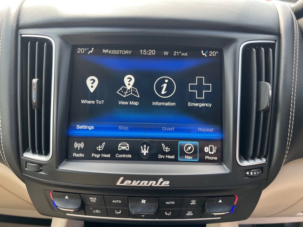 USED 2018 68 MASERATI LEVANTE 3.0D V6 SUV 5dr Diesel ZF 4WD Euro 6 (s/s) (275 ps) 