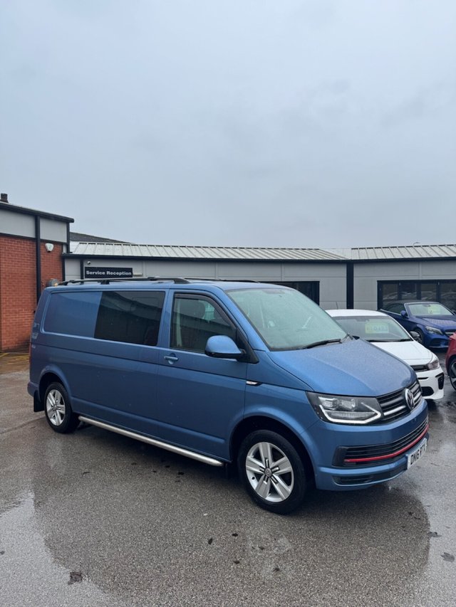 2016 16 Volkswagen Transporter 2.0 TDI T32 BlueMotion Tech Trendline Kombi Double Cab 5dr Diesel Manual FWD LWB Euro 5 (s/s) (140 ps)