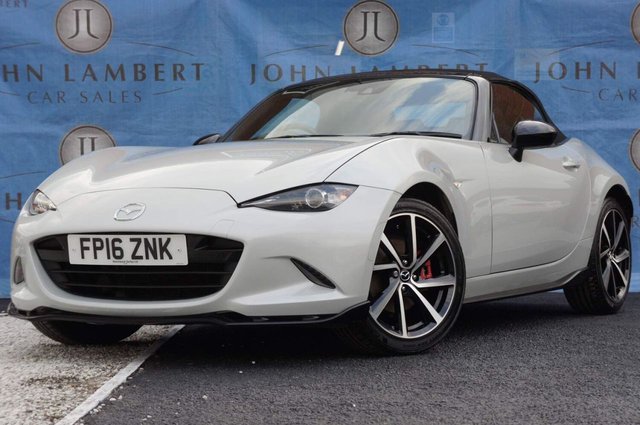 2016 16 Mazda MX-5 2.0 SKYACTIV-G Sport Recaro Convertible 2dr Petrol Manual Euro 6 (160 ps)