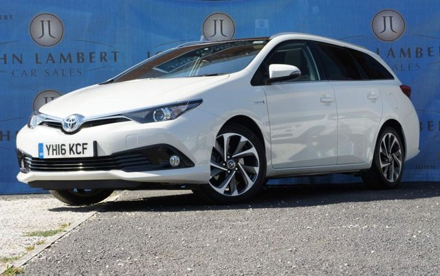 2016 16 Toyota Auris 1.8 VVT-h Design Touring Sports 5dr Petrol Hybrid CVT Euro 6 (s/s) (136 ps)