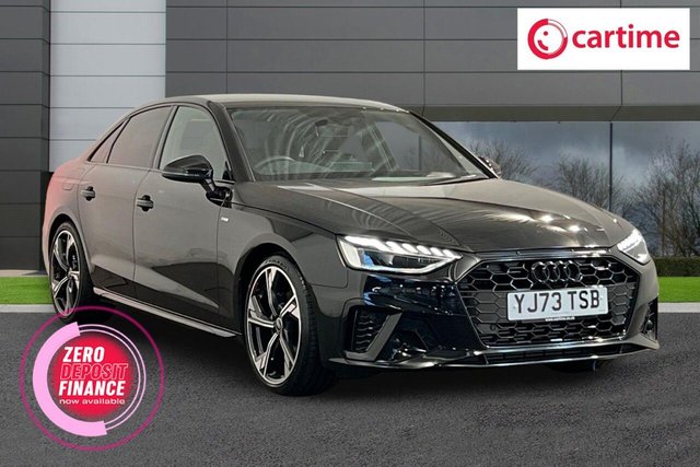 2024 Audi A4 2.0 TFSI 35 Black Edition Saloon 4dr Petrol S Tronic Euro 6 (s/s) (150 ps) Parking System Plus, Audi Smartphone Interface, Black Styling Pack, High Gloss Package, LED Interior Lighting Pack 2024 photo