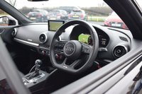 USED 2019 19 AUDI S3 2.0 TFSI Black Edition Sportback 5dr Petrol S Tronic quattro Euro 6 (s/s) (300 ps) 19" ALLOYS / TECH PACK / FSH