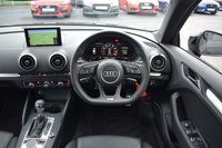 USED 2019 19 AUDI S3 2.0 TFSI Black Edition Sportback 5dr Petrol S Tronic quattro Euro 6 (s/s) (300 ps) 19" ALLOYS / TECH PACK / FSH