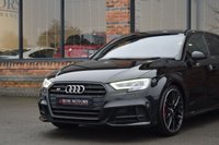 USED 2019 19 AUDI S3 2.0 TFSI Black Edition Sportback 5dr Petrol S Tronic quattro Euro 6 (s/s) (300 ps) 19" ALLOYS / TECH PACK / FSH