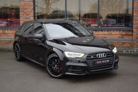 USED 2019 19 AUDI S3 2.0 TFSI Black Edition Sportback 5dr Petrol S Tronic quattro Euro 6 (s/s) (300 ps) 19" ALLOYS / TECH PACK / FSH