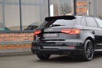 USED 2019 19 AUDI S3 2.0 TFSI Black Edition Sportback 5dr Petrol S Tronic quattro Euro 6 (s/s) (300 ps) 19" ALLOYS / TECH PACK / FSH