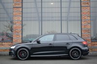 USED 2019 19 AUDI S3 2.0 TFSI Black Edition Sportback 5dr Petrol S Tronic quattro Euro 6 (s/s) (300 ps) 19" ALLOYS / TECH PACK / FSH