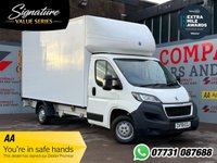 USED 2020 70 PEUGEOT BOXER 2.2 BlueHDi 335 Built for Business Luton 3dr Diesel Manual L4 Euro 6 (s/s) (165 ps) BOX/LUTON VAN, EARN&pound;&pound;&pound;