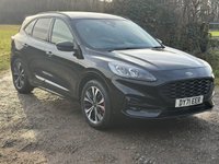 USED 2021 71 FORD KUGA 2.5h Duratec ST-Line X Edition SUV 5dr Petrol Hybrid CVT Euro 6 (s/s) (190 ps) EXCELLENT ECONOMY, METALLIC PAINT